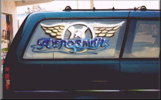 Aerosmith Fan Van